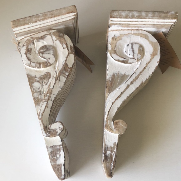 Casa Decor Home Design Concepts Wood Scroll Design (2 Piece) NWT - Picture 10 of 10